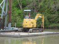 hydraulic dredge capable of any job in Frentress Lake Marine Center